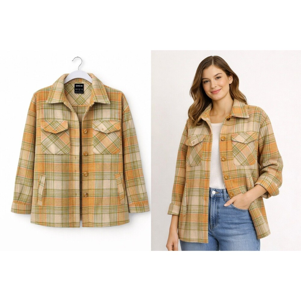 SHEIN shacket jacket size small